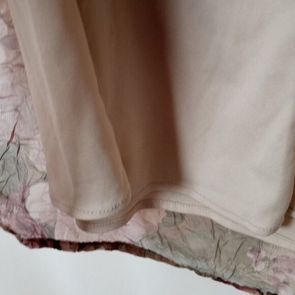 Vintage Anne Charles Maxi Slip Skirt Boho Romantics Size L Made in USA 1980 - Picture 4 of 8